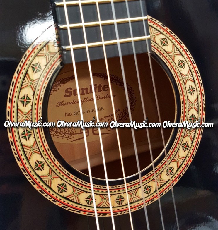 SUNLITE 3/4 Classical Guitar - Black