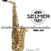 SELMER PARIS "Series II" Jubilee Edition Professional Eb Alto Saxophone - Lacquer Finish