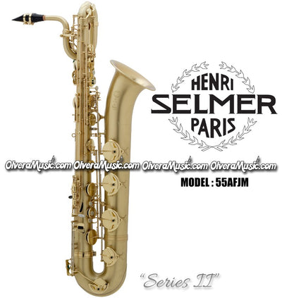 SELMER PARIS "Series II" Jubilee Edition Professional Baritone Saxophone - Matte Lacquer