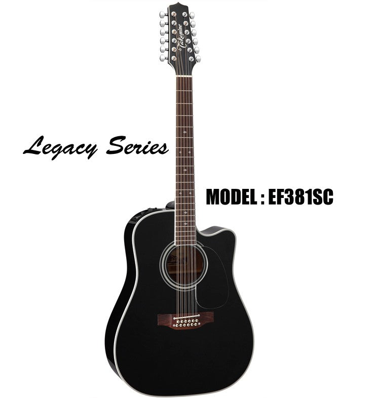 TAKAMINE Legacy Series Acoustic/Electric 12-String Guitar - Gloss