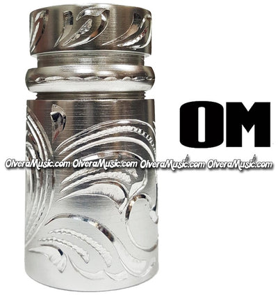 OM Aluminum Clarinet Tuning Barrel w/Engraving - Chrome