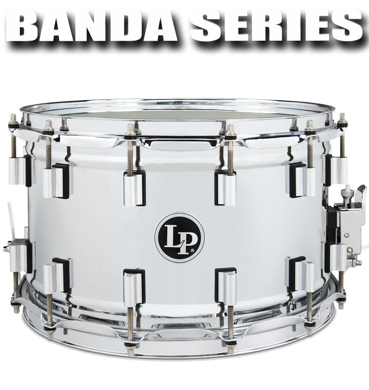 LP Mod. Banda Tarola de 14"x8" 12-Lugs - Cromo