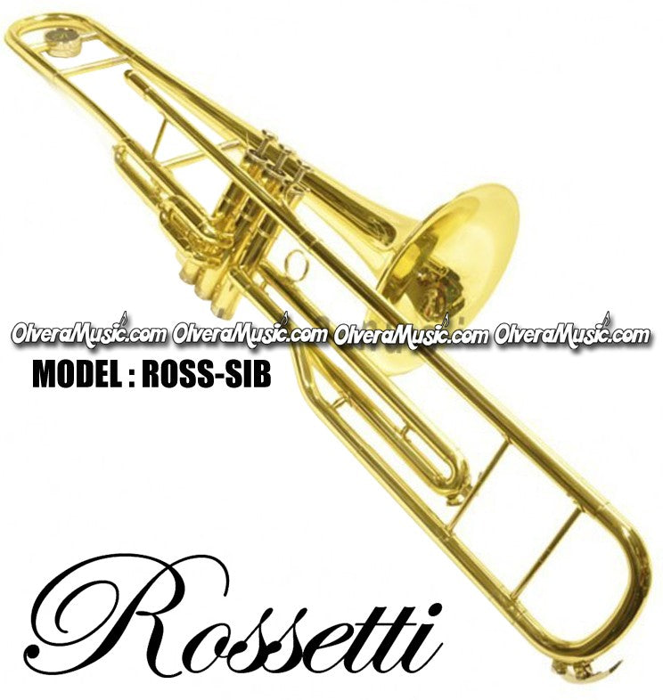 ROSSETTI Bb Valve Trombone - Lacquer Finish
