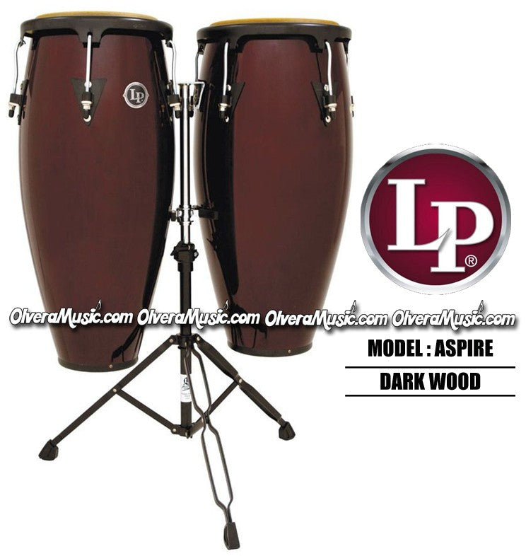 LP Aspire 10"&11" Wood Conga Set