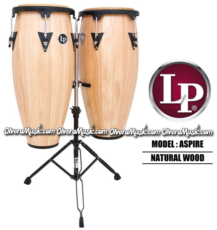 LP Aspire 10"&11" Wood Conga Set