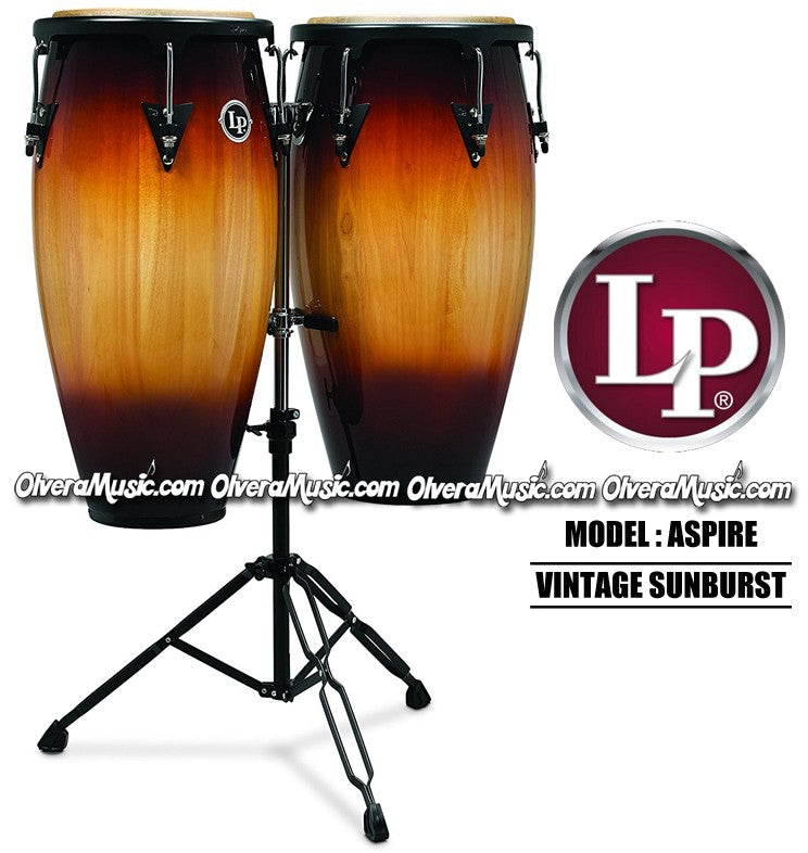 LP Aspire 10"&11" Wood Conga Set