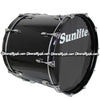SUNLITE 18x24 Bass Drum - Black