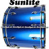 SUNLITE 18x24 Bass Drum - Metallic Blue