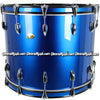 SUNLITE 18x24 Bass Drum - Metallic Blue