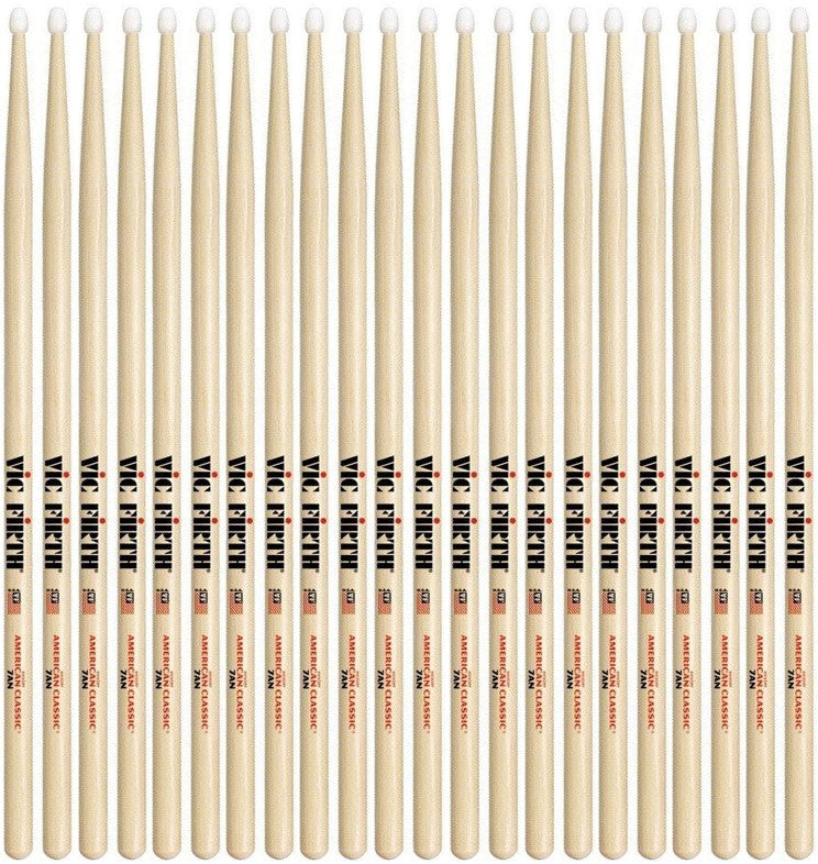 VIC FIRTH American Classic Nylon Tip Drum Sticks - 7AN