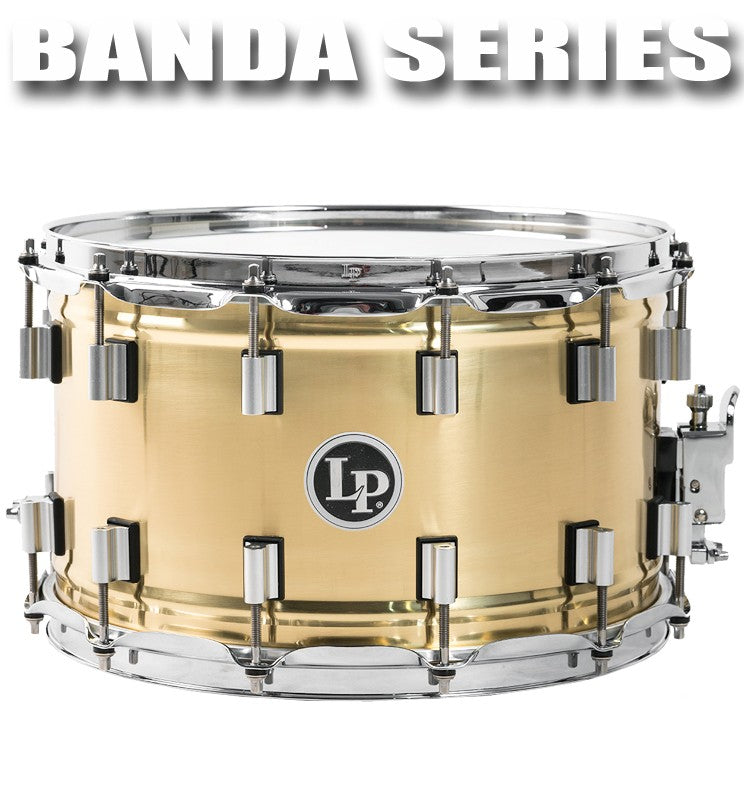 LP Banda Snare 14"x8" Brass Finish 12-Lug