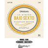 D'ADDARIO Mod. EJ86 Encordado para Bajo Sexto