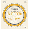 D'ADDARIO Mod. EJ86 Encordado para Bajo Sexto