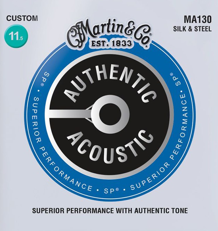 MARTIN SP Silk & Steel Authentic Acoustic Guitar Strings