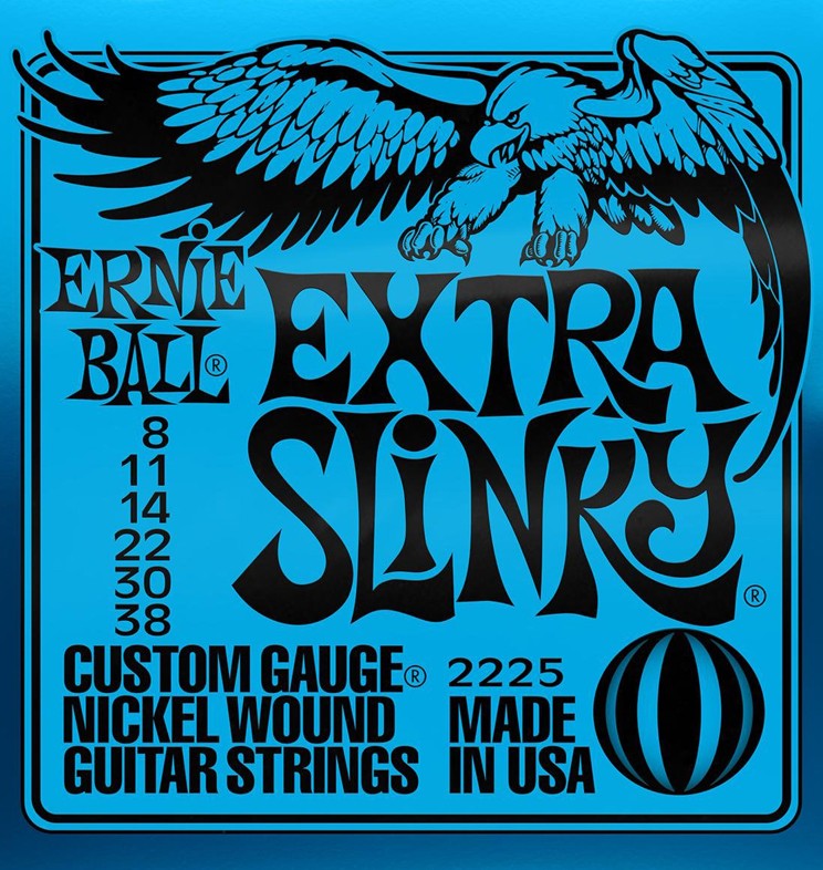 ERNIE BALL Extra Slinky Nickel Wound Electric Guitar Strings