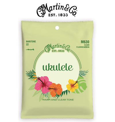 MARTIN Clear Fluorocarbon Baritone Ukulele Strings