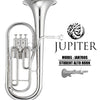 JUPITER Eb Alto Horn - Silver Plate Finish