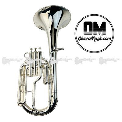 OM Mod. AH1 Saxor/Charcheta Tono de Mib - Terminado Plata