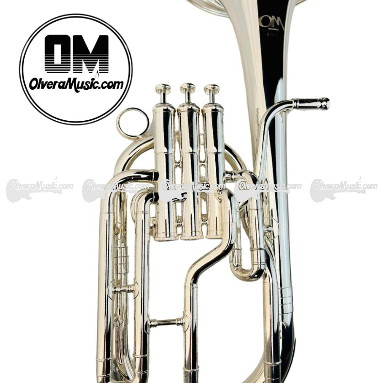 OM Mod. AH1 Saxor/Charcheta Tono de Mib - Terminado Plata