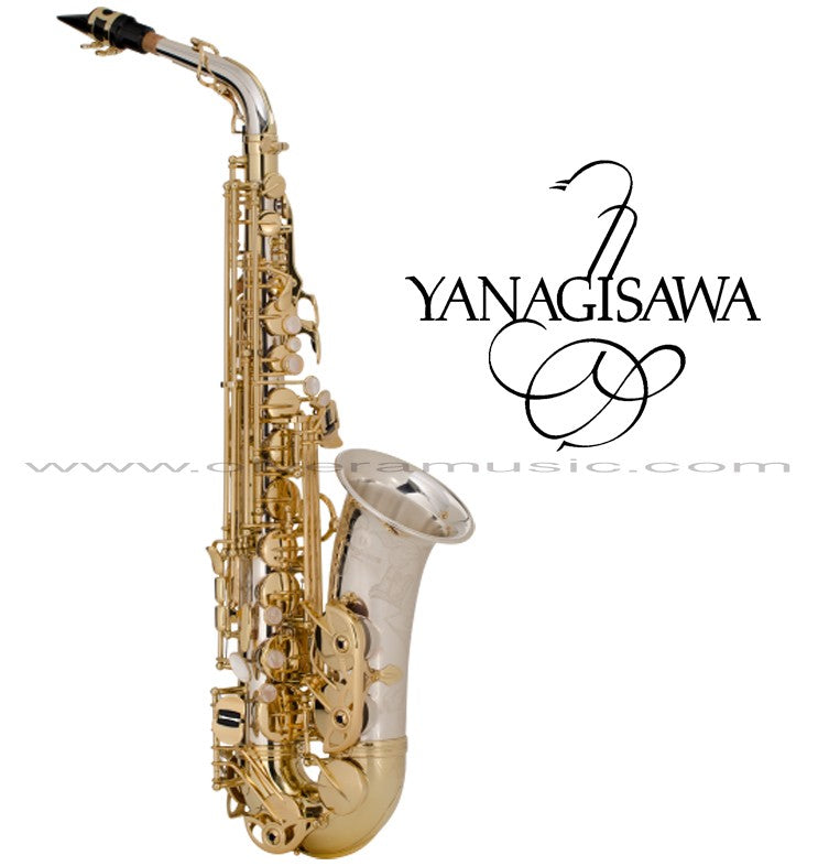 YANAGISAWA "WO Series" Professional Eb Alto Saxophone - Sterling Silver