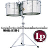LP Thunder Tito Puente Timbales 15" & 16" Extra Deep Shell - Stainless Steel Finish