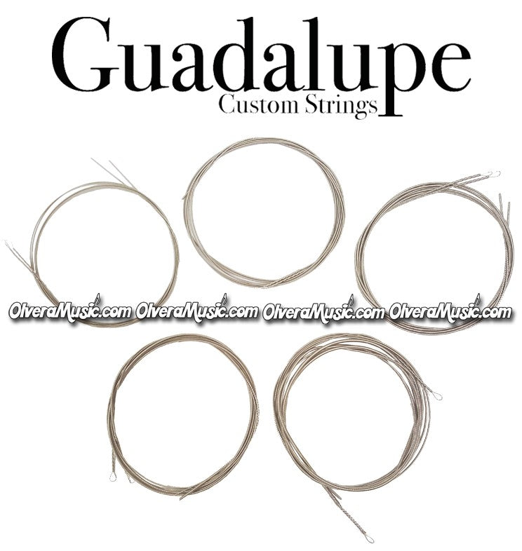 GUADALUPE Mod. W-BJ05-NW Encordado para Bajo Quinto - Acero niquelado.