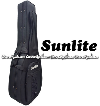 SUNLITE Semi-Hard Bajo Quinto Case - Black