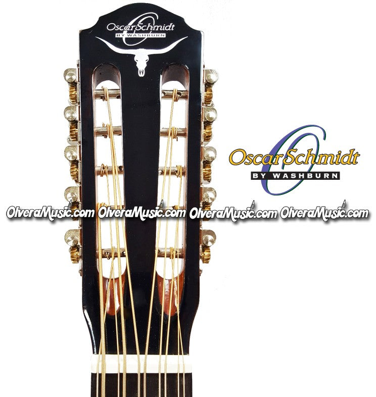 OSCAR SCHMIDT Thin Line Acoustic Electric Bajo Quinto