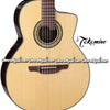 TAKAMINE Classical 24-Fret Cutaway Acoustic/Electric Guitar - Gloss Natural Finish